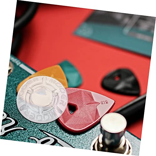 MILISTEN 10 Pcs Pedais De Efeito Toppers De Botão De Pedal De Guitarra Violão Pedal De Pedal De Guit