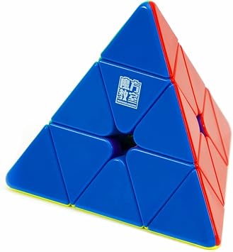 Cuberspeed moyu rs Pyramid maglev stickerless Speed Cube Moyu Pyramid Magnetic MAGLEV Puzzle Triangle Speed Cube