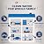 Aquaboon Whole House 3 Stage Water Filter System - 5 Micron Iron&Manganese, Activated Carbon, Sediment Filters for Well Water - 20x4.5 Water Filter Housing w/Wrench, Frame & Pressure Gauge & Release