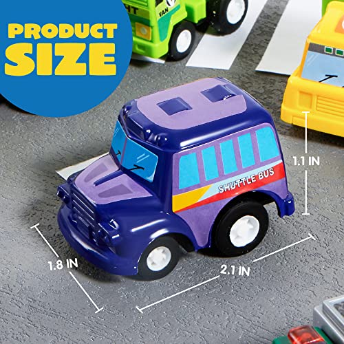 JOYIN 25 Pieces Pull Back Cars and Trucks Toy Vehicles Set for Toddlers, Girls and Boys Kids Play Set, Party Favors, School Gifts, Goodie Bags Stuffers for Kids by JOYIN - Image 6