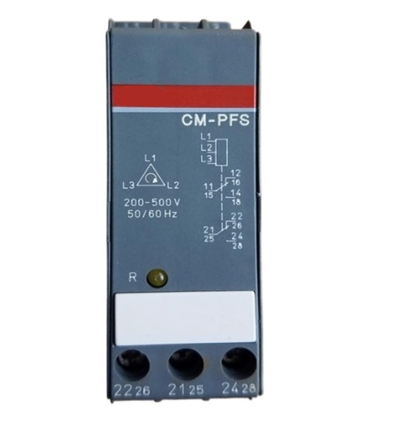 Relais de surveillance CM-PFS contre l'inversion de phase triphasée 3X200-500VAC