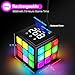 Xinbeiya Rechargeable Game Handheld Cube - 15 Fun Brain & Memory Game with Score Screen - Christmas Easter Birthday Gifts for Boys Girls Ages 6-12+ Years Old - Toy Gift Idea for Kids Teens (Black)