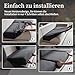 OHSIO Stretch Sofa Sitzkissenbezug - Rutschfester Sofa Überzug, Waschbarer Sofabezug, Universeller Couch Überzug, Strapazierfähig & pflegeleicht(Dunkelgrau, 1x Rückenlehnenbezug)