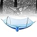 PerGar Hammock with Mosquito Net, Camping Hammock, Camping hammocks for Adults, Outdoor Automatic Strut Hanging Parachute Cloth Mosquito, Net AntiRollover Hammock (Royal Blue and Light