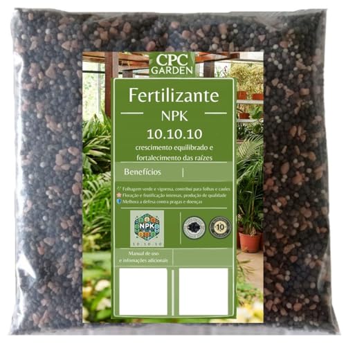 Fertilizante Premium NPK 10 10 10 Uso Geral CPC Garden 5 Kg