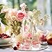 20 Pack Round Mirror Centerpieces for Tables, No Glass AcrylicCircle Mirror Table Centerpieces Mirror Tray Candle Plates for Wedding Table DecorationChristmas Home Decor (10inch)