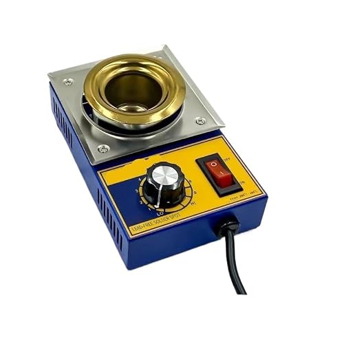 130W 250W Tin Melting Soldering Pot Furnace Adjustable Temperature Desoldering Bath 50mm Diameter Stove(M38)