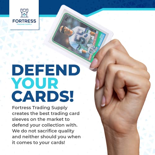 Fortress Trading 3" X 4" Peel Off Clear Regular Top Loaders For Cards Sleeves Basketball Card Protectors Toploader Protectors 100Ct Baseball Card Sleeves Trading Card Sleeve Baseball Card Top Loaders #TOP3