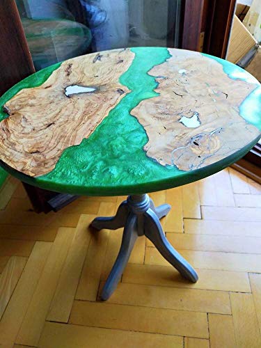 Amazon Com Coffee Table Top Epoxy Table Top Wooden Table Top Resin Table Top River Table Top Handmade