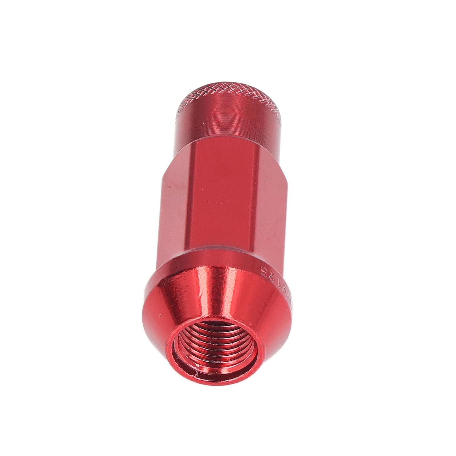 KIMISS Dadi Ad Alette, Universali 20 Pezzi M12x1.25 Dadi Ad Alette per Ruote in Metallo Accessori per Auto Universali(Rosso)