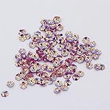Estas hermosas lentejuelas son muy adecuadas para rellenar productos epoxi, arte de uñas, álbumes de recortes, fabricación de joyas, relleno de jarrones, tarjetas de felicitación, decoración del hogar y otras manualidades. Para satisfacer sus diversas necesidades artesanales, haga que sus proyectos hechos a mano sean más llamativos.