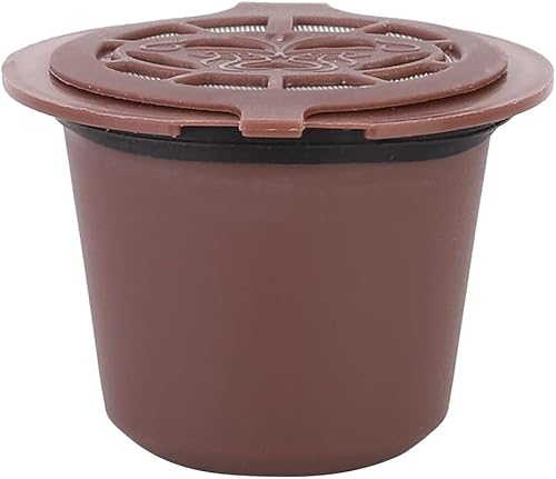 Miniatura 10 de 3 cápsulas reutilizables para el hogar, cápsulas de café para el hogar, cápsulas recargables aptas para Nespresso (negro)