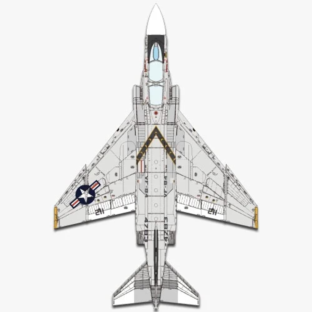 Amazon.com: Academy USN F-4J VF-84 Jolly Rogers Model Kit : Arts