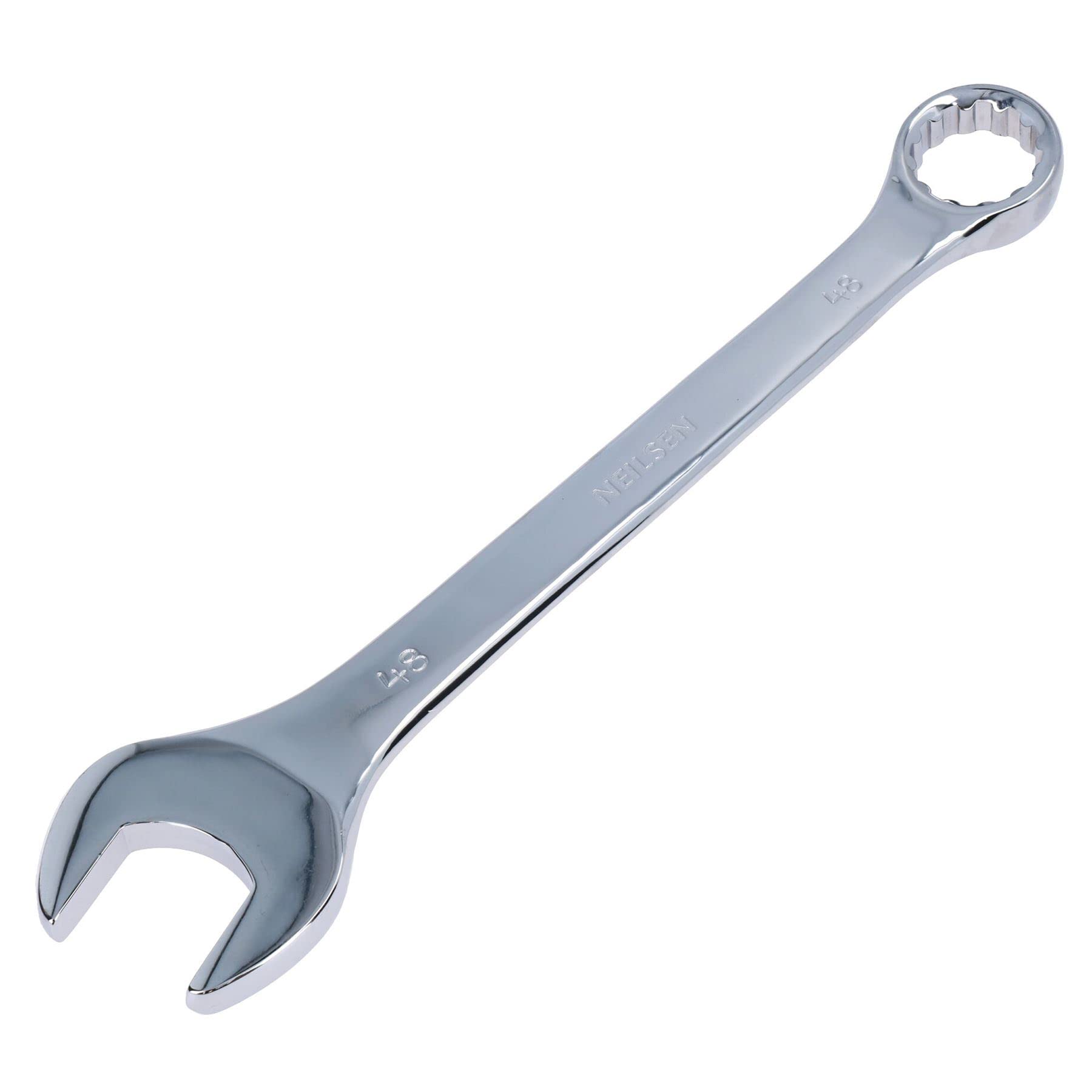 Llave inglesa combinada combinada de combinación métrica de 48 mm Anillo bihexagonal extralargo