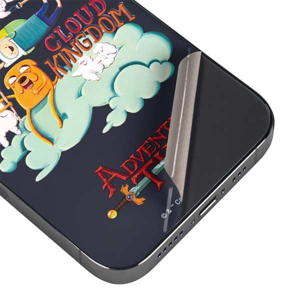 Skinit Decal Phone Skin Compatible with iPhone 16 Plus - Officially Licensed DC Comics Superman Official Logo Design