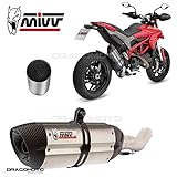 DUCATI Auspuff HYPERMOTARD 821 2015 Suono MIVV + Kat