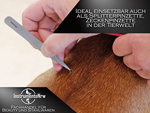 Splitterpinzette Set aus Edelstahl für präzises Arbeiten