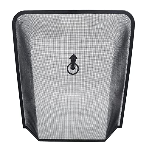 AB Tools Fire Guard Black Spark Guard Freestanding Fireside Fine Mesh Protector Screen
