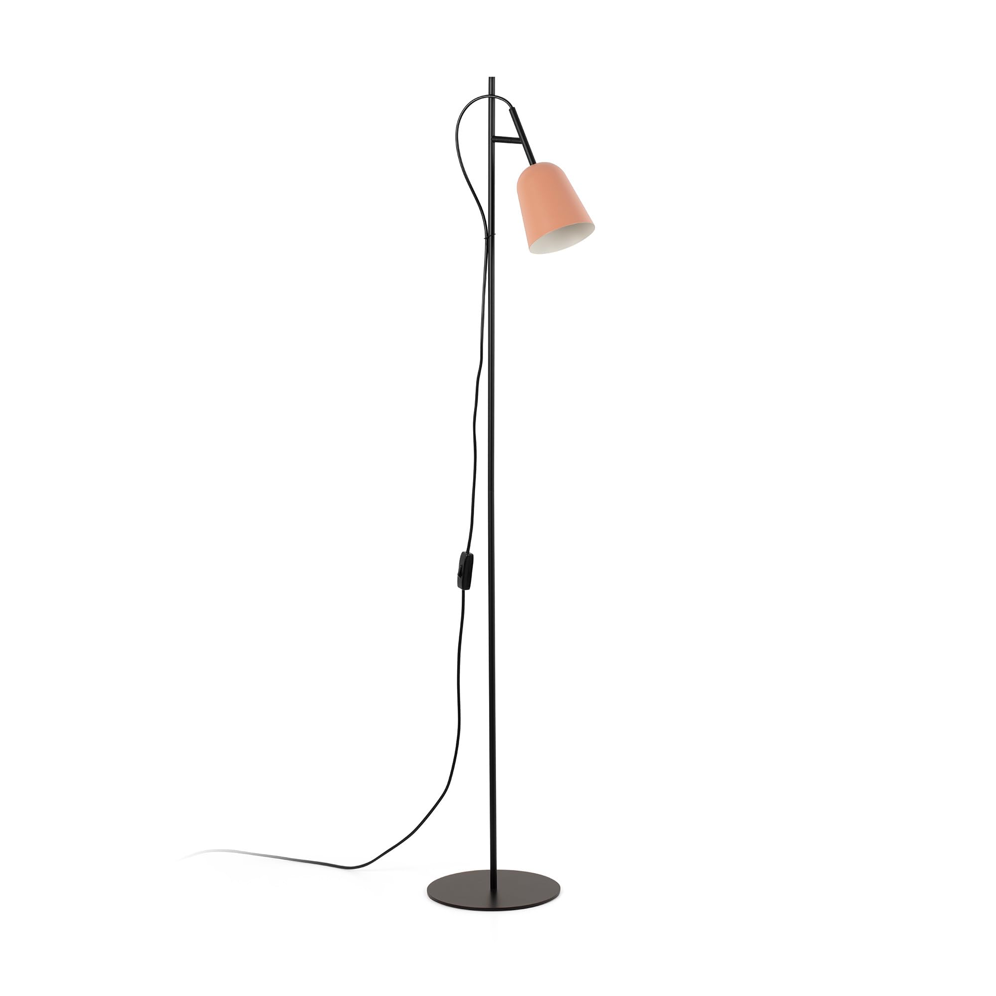 Lampadaire Task Noir Mat et Rose Faro STUDIO pour l'éclairage de la maison