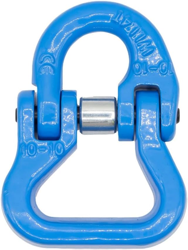 Mytee Products G100 Web Sling Connector Link, Alloy Steel, Blue, 15,000 lbs WLL – Heavy Duty Material Handling & Rigging Hardware