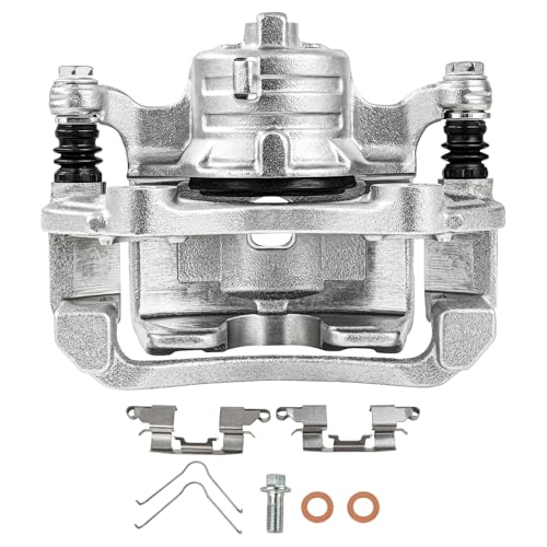 Image of SCITOO Front Left Brake Caliper With Bracket 19B6860 Compatible For Nissan For March 2012-2015,For Nissan For Micra 2015-2017,For Nissan For Versa 2012-2019,For Nissan For Versa Note 2014-2019