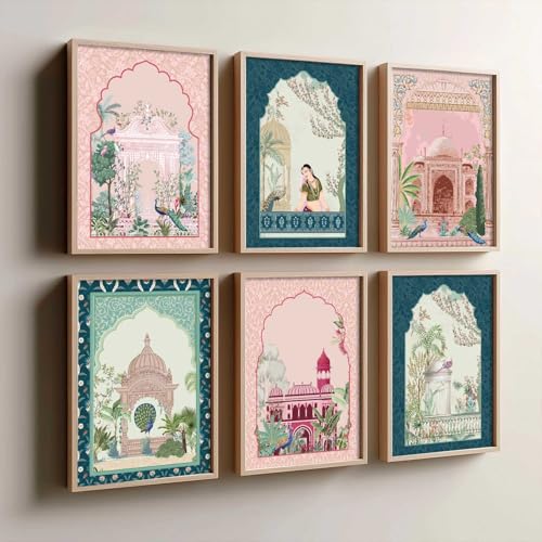 Image of kotart - Pichwai wall Art Paintings with Frame for Home Decoration - Painting for Living Room Bedroom Office Wall hanging frames - (19X25 INCH, F)