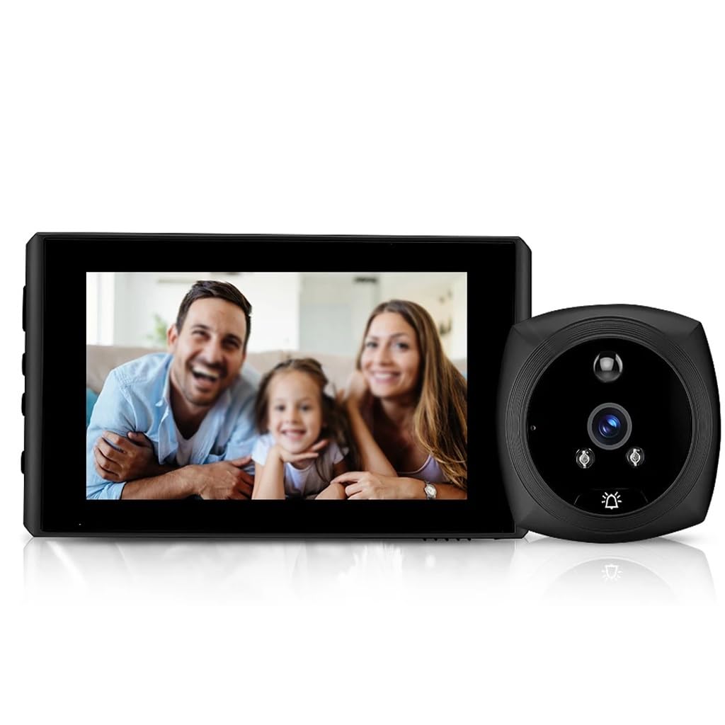 Mobygkfy D Oorbell Camera For Home Pir Night Vision Oor Bell Security-Protection Smart
