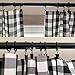 WeeksEight 44 Pack Black Curtain Rings with Clips, Curtain Hooks Hangers Clip Rings for Hanging Drapes Bows Hat, Drapery Rings 1 in I D, Fits up to 5/8 in Diameter Curtain Rod.