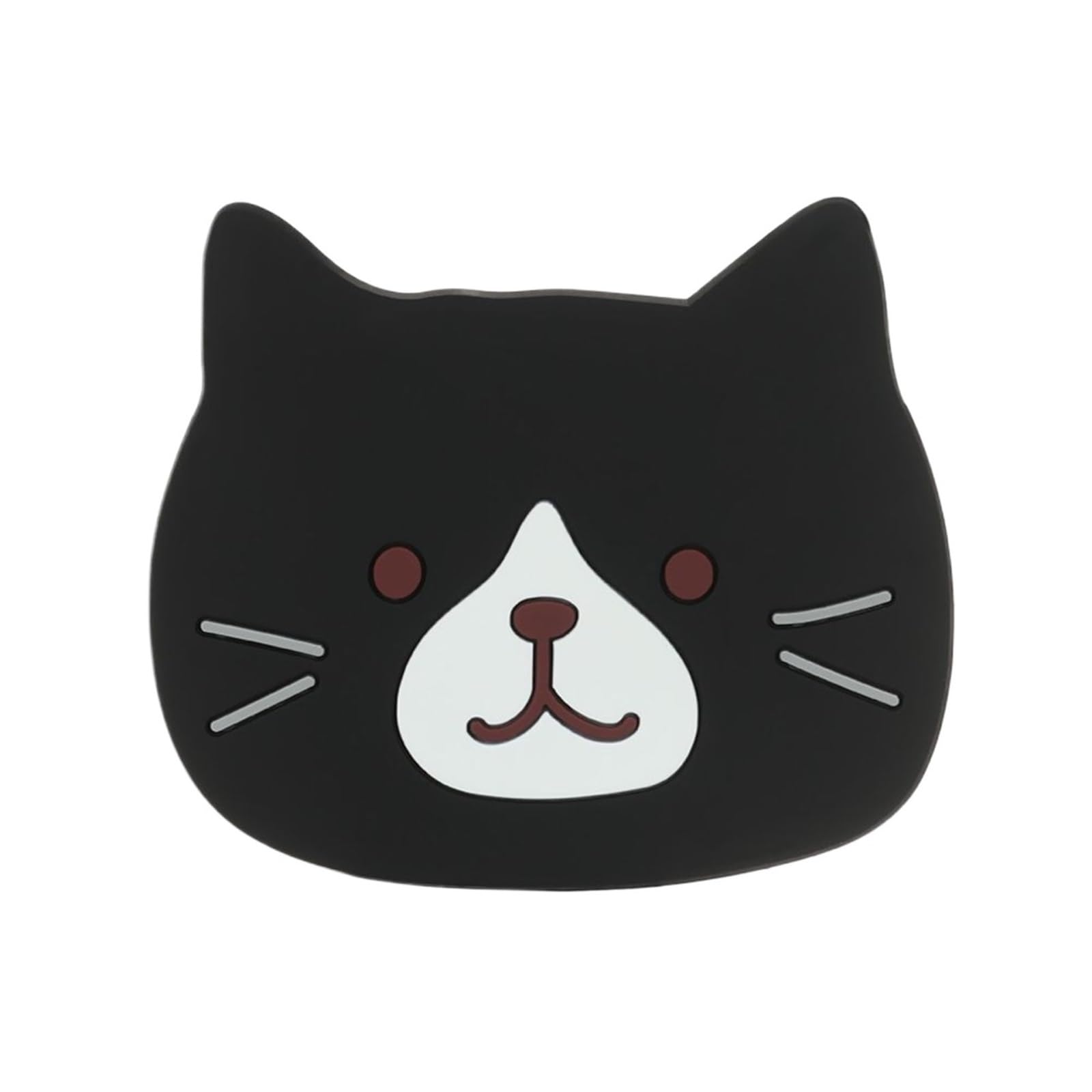 10Pcs Cartoon Cat Shaped Tea Mat Cup Holder Coffee Drinks Drink Silicone Coaster Hot Stand Insulated Pad for Cap(Color4)
