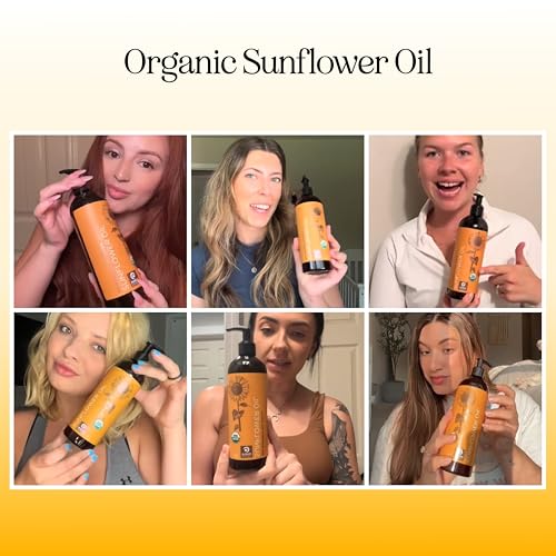 Maple Holistics Organic Sunflower Oil For Skin Hair & Nails thumb #1