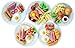 Mixed 5 Assorted Breakfast Sausage Dollhouse Miniature Food,Collectibles