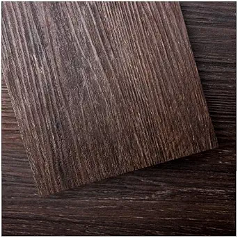 Art3d 36-Pack Wood Texture Peel and Stick Vinyl Flooring Tiles, Brown Stone