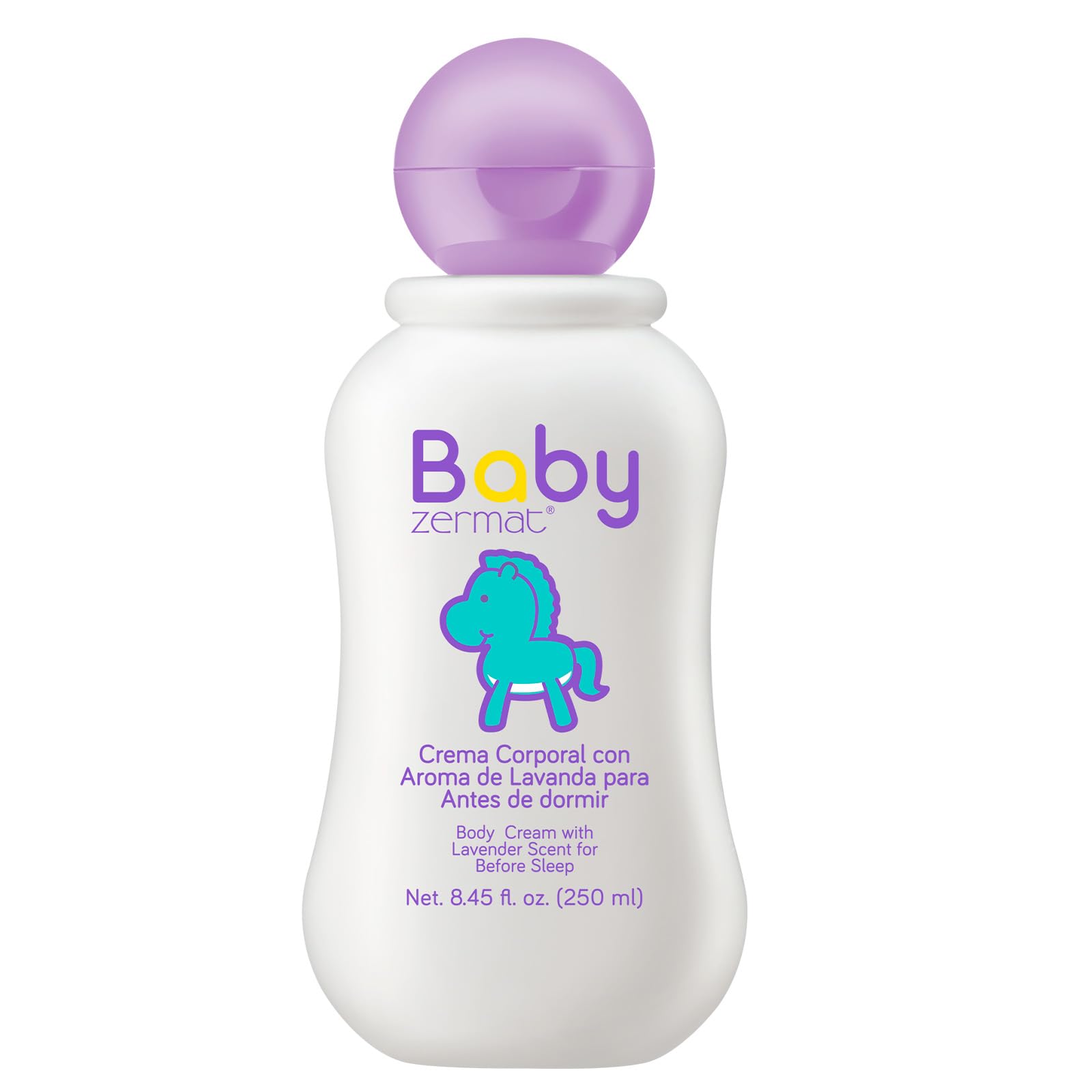 Zermat Cream with Lavender, Cream for babies, Gentle moisturizing formula that infuses your baby's skin. 8.45Fl. Oz.