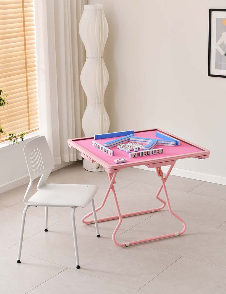 Mesa Rosa para Domino y Mahjong Plegable 35x35x28 cm miniatura 7
