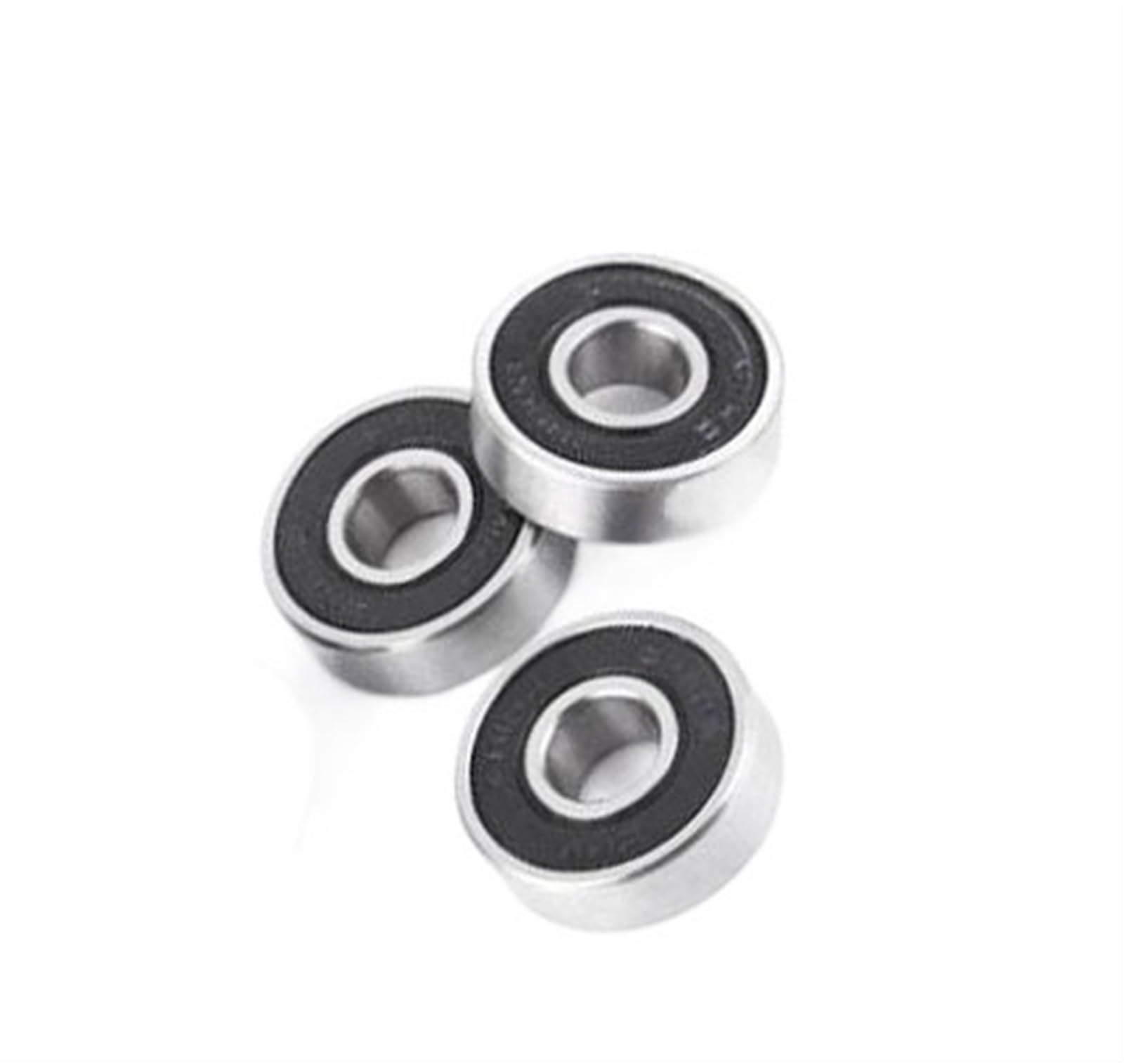 HYUJNAFZR Bimetal Seal Shield Micro deep Groove Bearing 5/10pcs 607-2RS 7x19x6mm ABEC-1 Miniature Ball Bearings