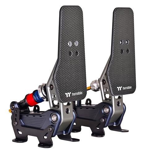ThermaltakeXRP-L1 Loadcell Pedal Set for TT Racing Ecosystem; Black; GPL-XRP-SL2ABB-01