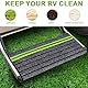 RV Wohnmobil Treppenabdeckungen,Teppich Trittstufe WohnmobilSchutz Stufenmatten, Wohnmobil Trittstufenmatte, Rutschfester Teppich, Doppelschichtiges Schnallen-Design Teppich,with Reflective Strips
