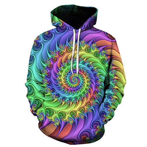 PRJN Cappuccio 3D da Uomo Hoodie Pullover Unisex Felpa con Cappuccio Stampato 3D Hoodie Tasche Coulisse Casual Sweatshirt Ragazzi Felpa con Cappuccio 3D Stampa Hoodie Manica Lunga Pullover