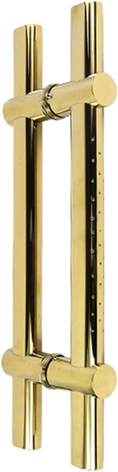Poignée de porte d'entrée moderne en inox 24 à 47 pouces pour battant et grange
