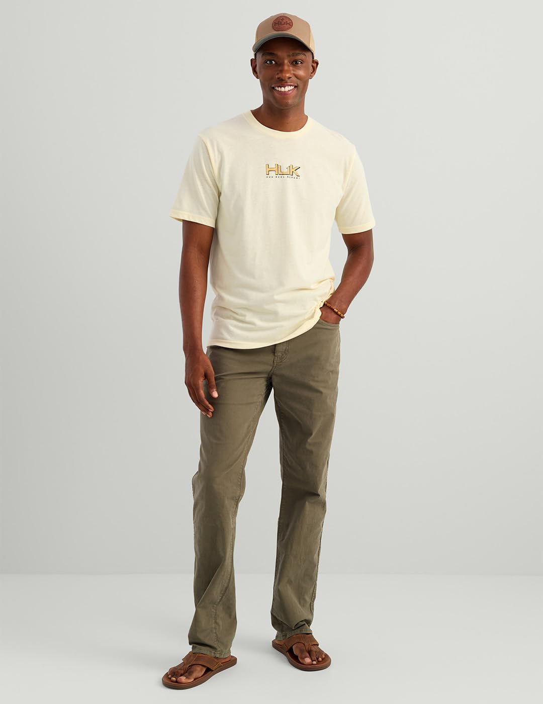 HUK Men's Short Sleeve Performance Tee, Fishing T-Shirt for Men