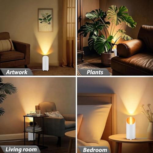 Luces de Suelo de Iluminación Interior de 5W con diseño elegante y 2700K por par 4