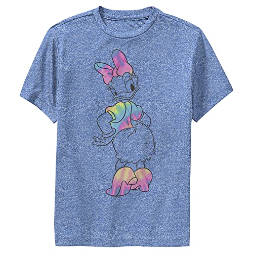 T-shirt technique garçon Daisy Duck anti-transpiration bleu XL