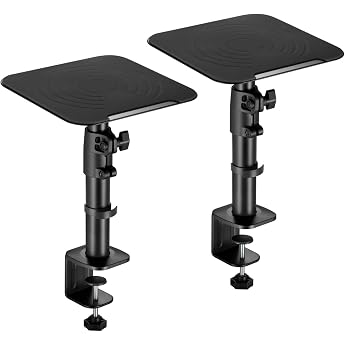 Speaker Stand Desk Wall Shelf Speaker Stand Set of 2