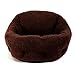 Best Friends by Sheri OrthoComfort Deep Dish Cuddler (20x20x12") - Self-Warming  Cat and Dog Bed, Brown