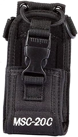 SainStyle MSC-20A Nylon Radio Case Holder for Kenwood, Black