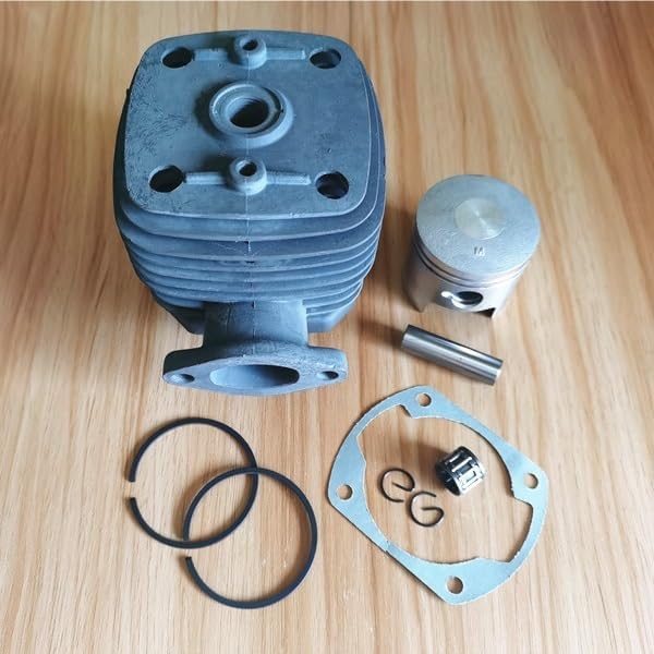 Cylinder Piston Kit with Gasket Bearing 50mm for EC08 EC208 1E50FW Engine Zylinder Piston Ring Pin Clip Assy
