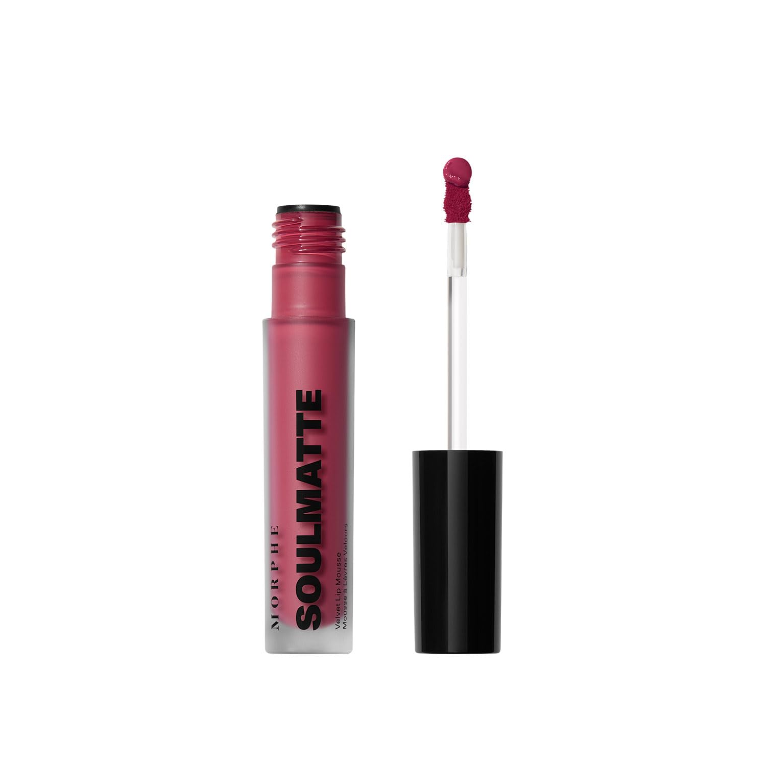 Morphe Soulmatte Velvet Lip Mousse - Air-Whipped Matte Lipstick for Women with Vitamin E to Hydrate, Soften & Smooth - Provides Long Lasting & Velvety Formula - Bella (0.13 Fl Oz)