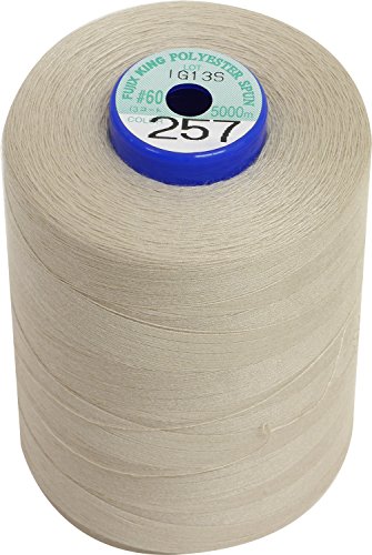 FUJIX フジックス キングスパン スパン ミシン糸 60番 5000m巻 col.257