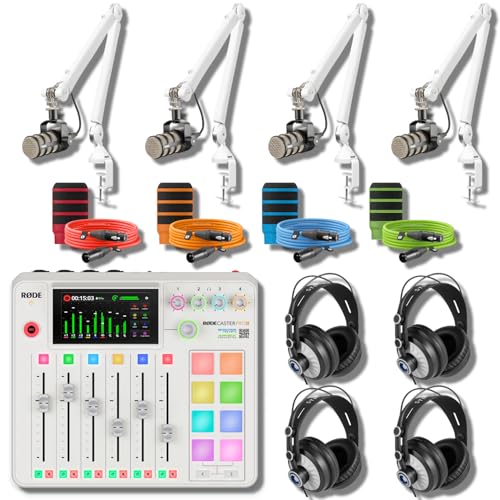 Rode RODECaster Pro 2 (zCg) |bhLXgX^WILbg Rode PodMics4ARode PSA1+ (zCg) u[A[AStreamEye Cans50wbhtHAFꂽXLRP[utB