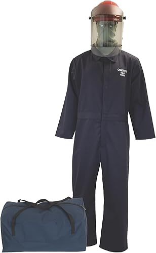 Oberon Deluxe - kit de contratista, HRC-2, 12 caloríascm2., XXL, Azul marino, 1